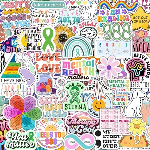 150 PCS Mental Health Matters by Puraesla