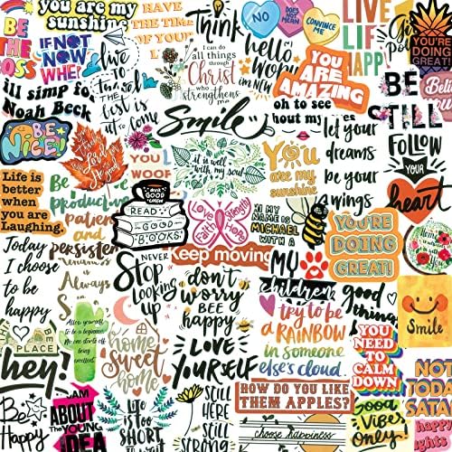 300PCS Inspirational Motivational Stickers for Scrapbook Planner Adults