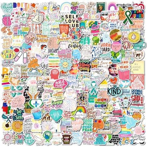 300PCS Mental Health Awareness Stickers for Teens Adults