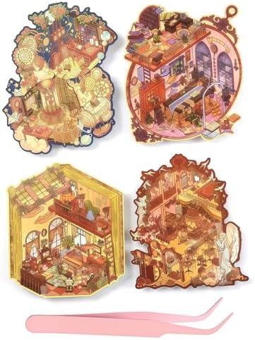 3D Sticker Scenes for Adults