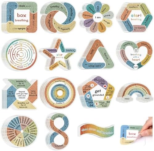 75Pcs Calm Stickers Anxiety Sensory Stickers Anxiety Relief Items(75)