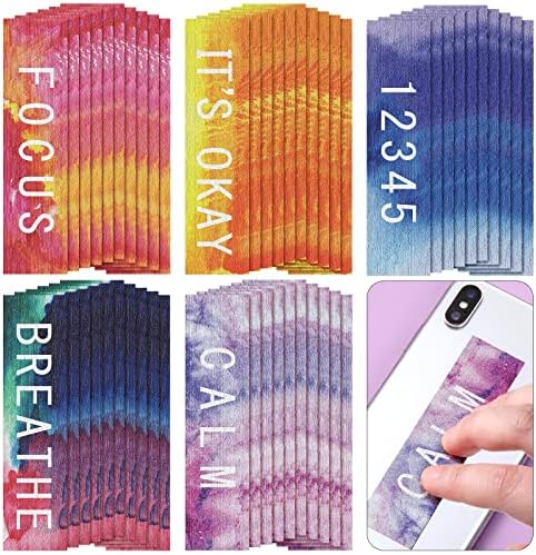 Crtiin 80 Pcs Sensory Stickers for Anxiety Relief Items