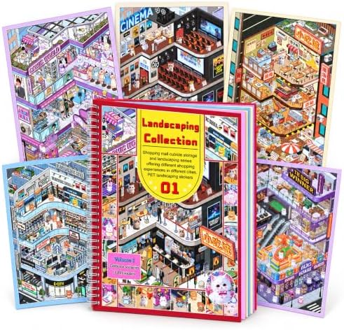 QIYEELOO Sticker Book for Adults
